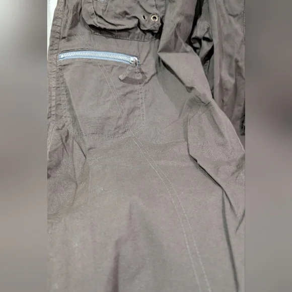 Y2K Johnny Was Pete & Greta Collab Cropped Cargo Pants - Picture 2 of 6